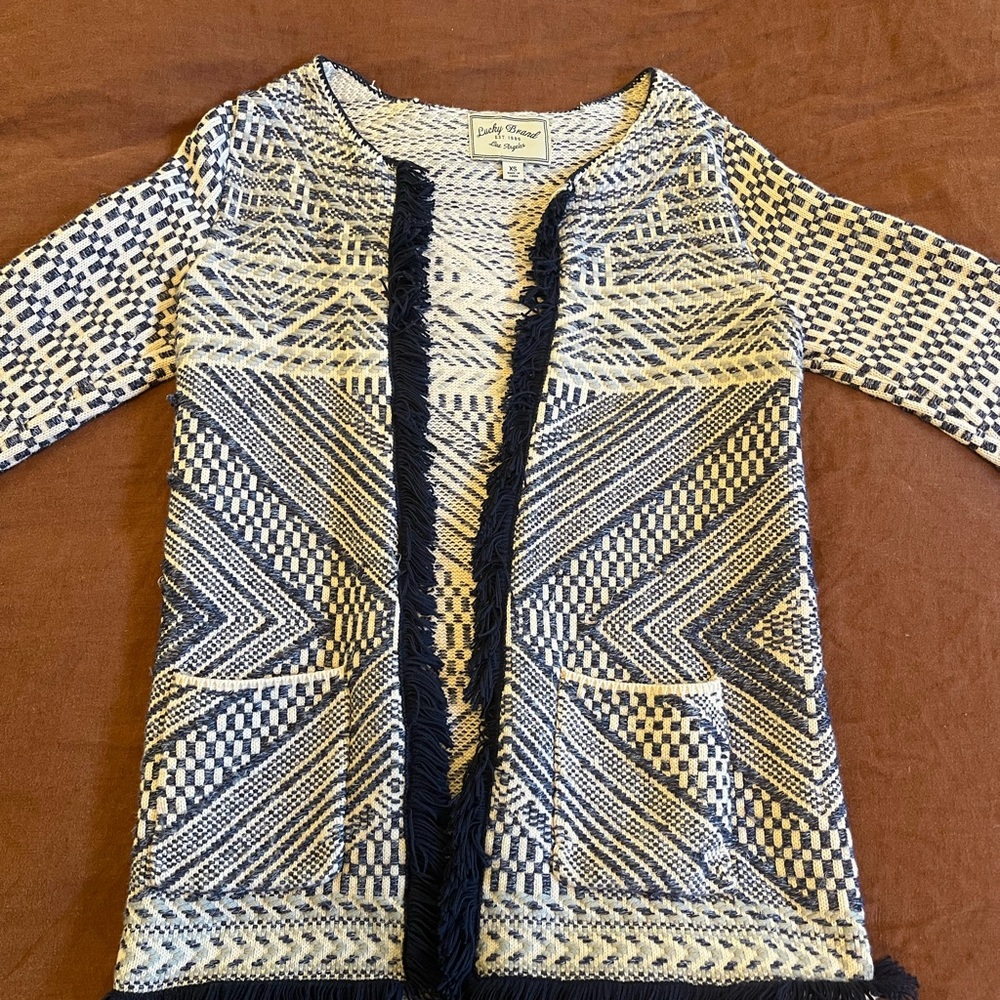 Lucky Brand Cardigan Jacket - Picture 5 of 6